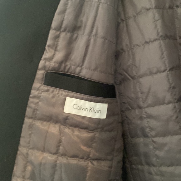 CALVIN KLEIN Double face wool blend  COAT WITH POCKETS AND INNER POCKETS - Picture 7 of 10